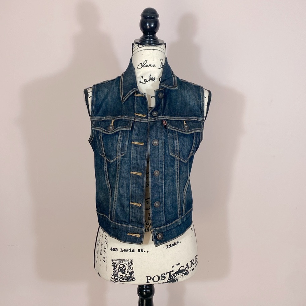Levi’s Jean Vest XS